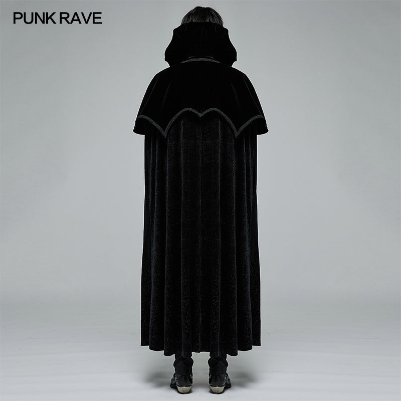 WY-1378DPM Gothic noble night Cloak
