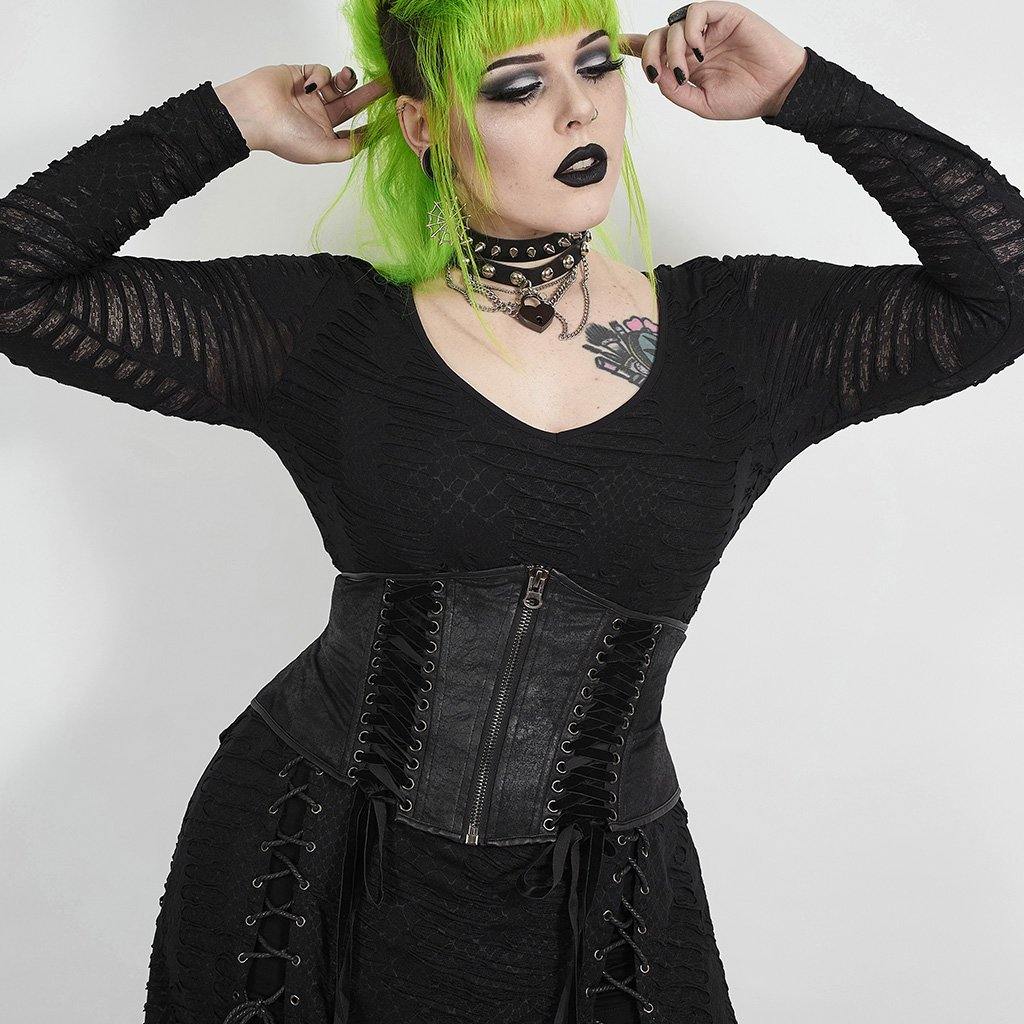 Gothic handsome corset - Punk Rave official
