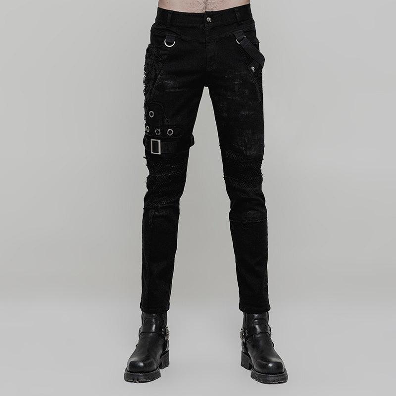 Punk Personality Vintage Trousers - Punk Rave Original Designer Clothing