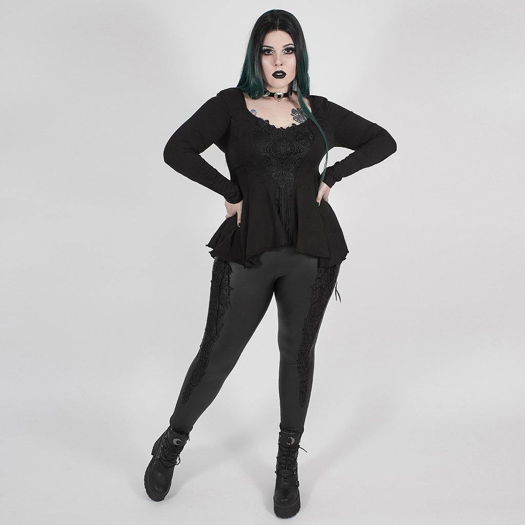 Gothic stretch legging - Punk Rave official