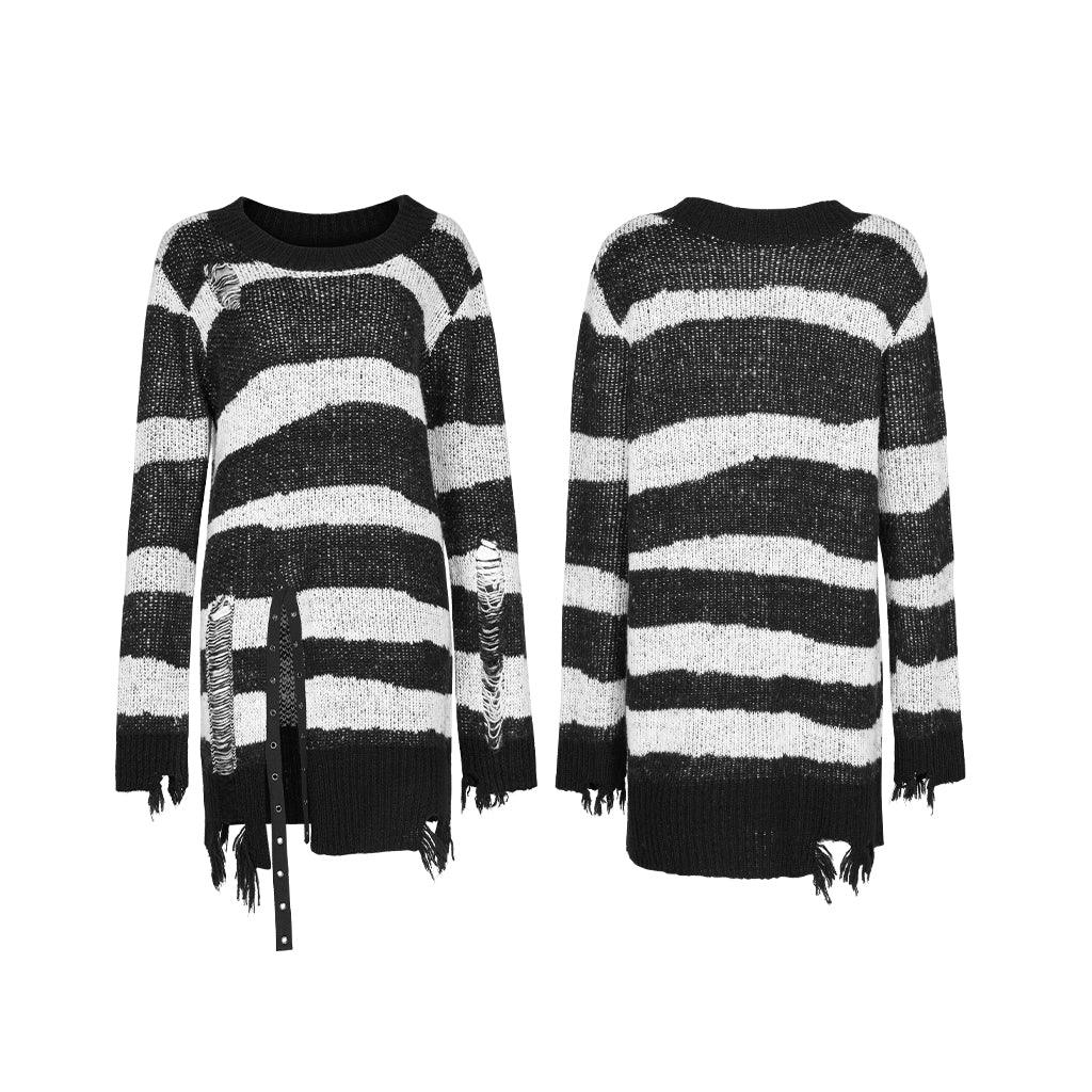 Gothic pullover sweater - Punk Rave Original Designer Clothing