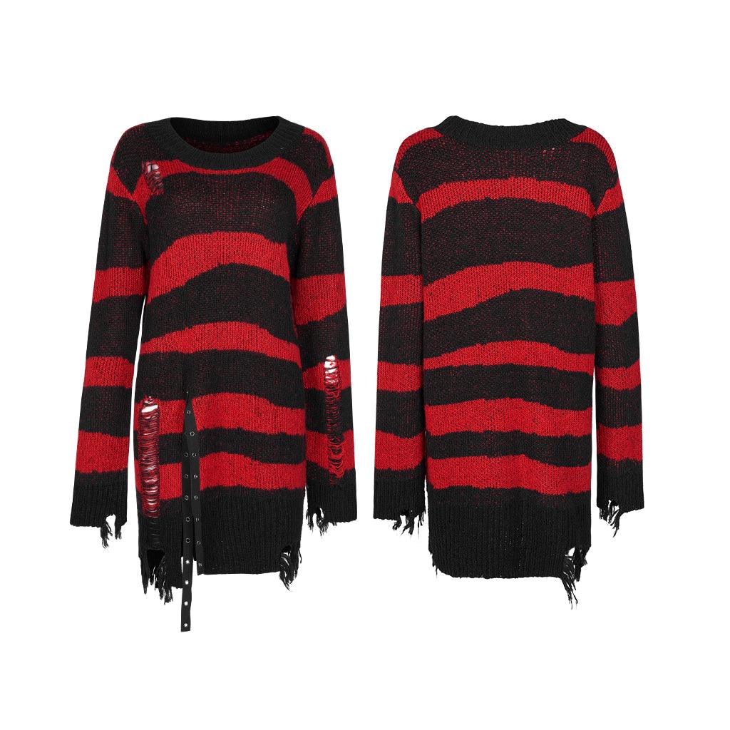 Gothic pullover sweater - Punk Rave Original Designer Clothing