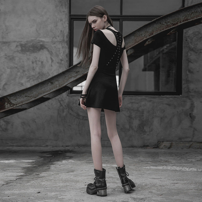 Punk Corn Tie Rope Dress OPQ-318LQF