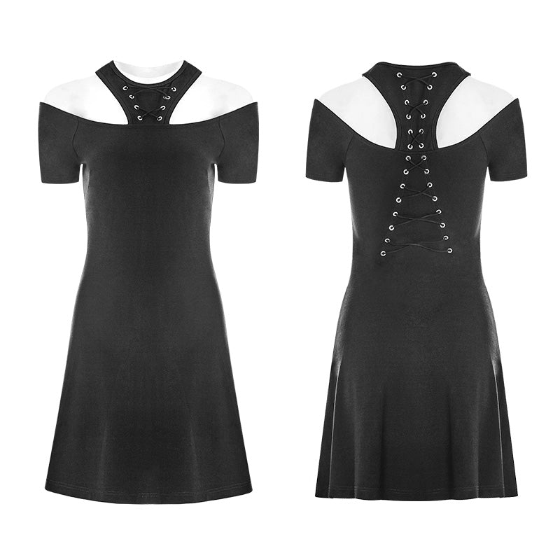 Punk Corn Tie Rope Dress OPQ-318LQF