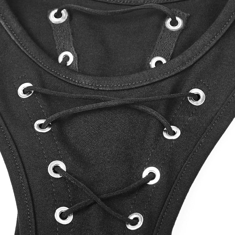 Punk Corn Tie Rope Dress OPQ-318LQF