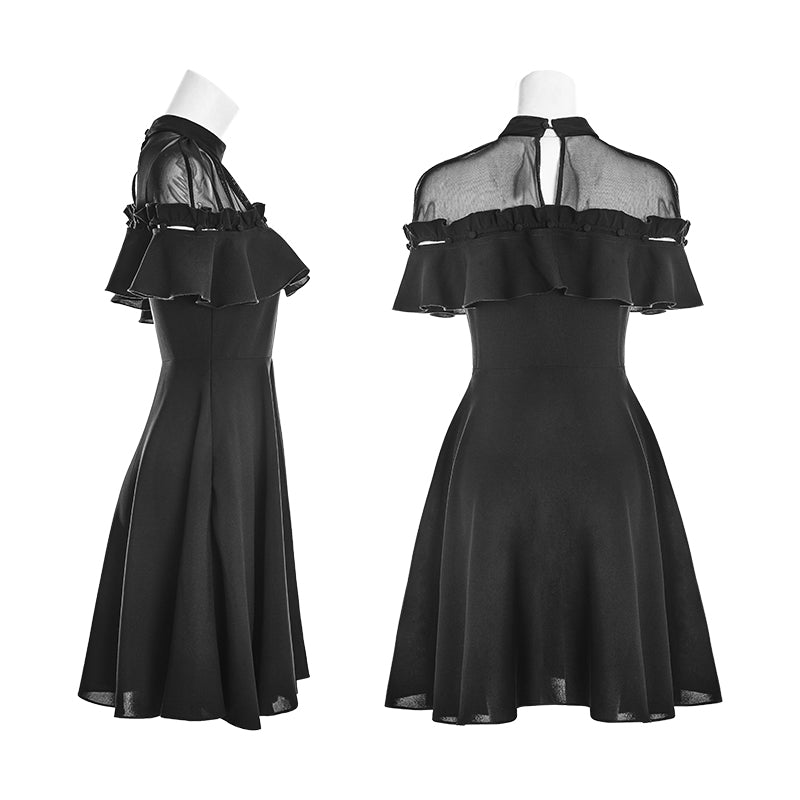 Lotus Leaf Side Stitching Dress