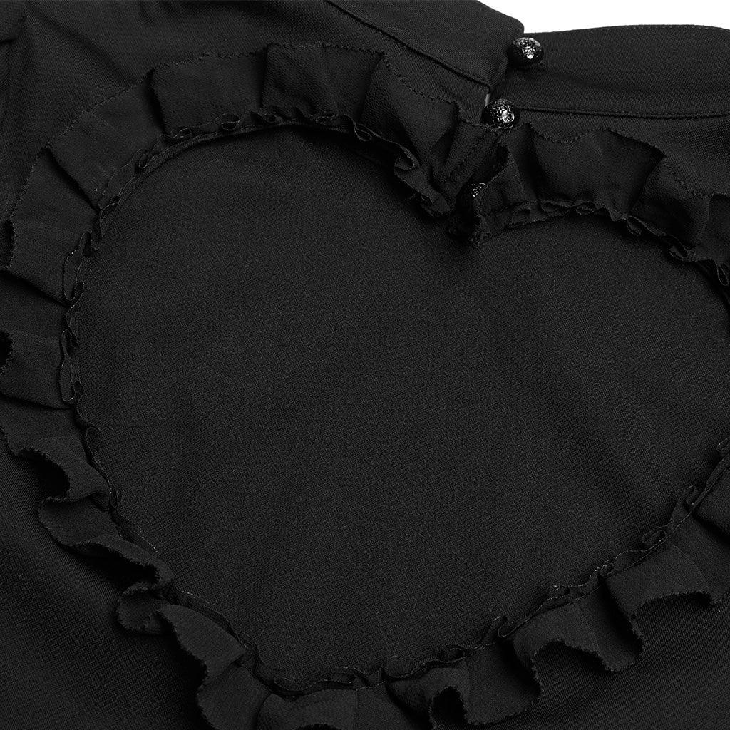 Back love hollow dress OPQ-511LQF - Punk Rave Original Designer Clothing