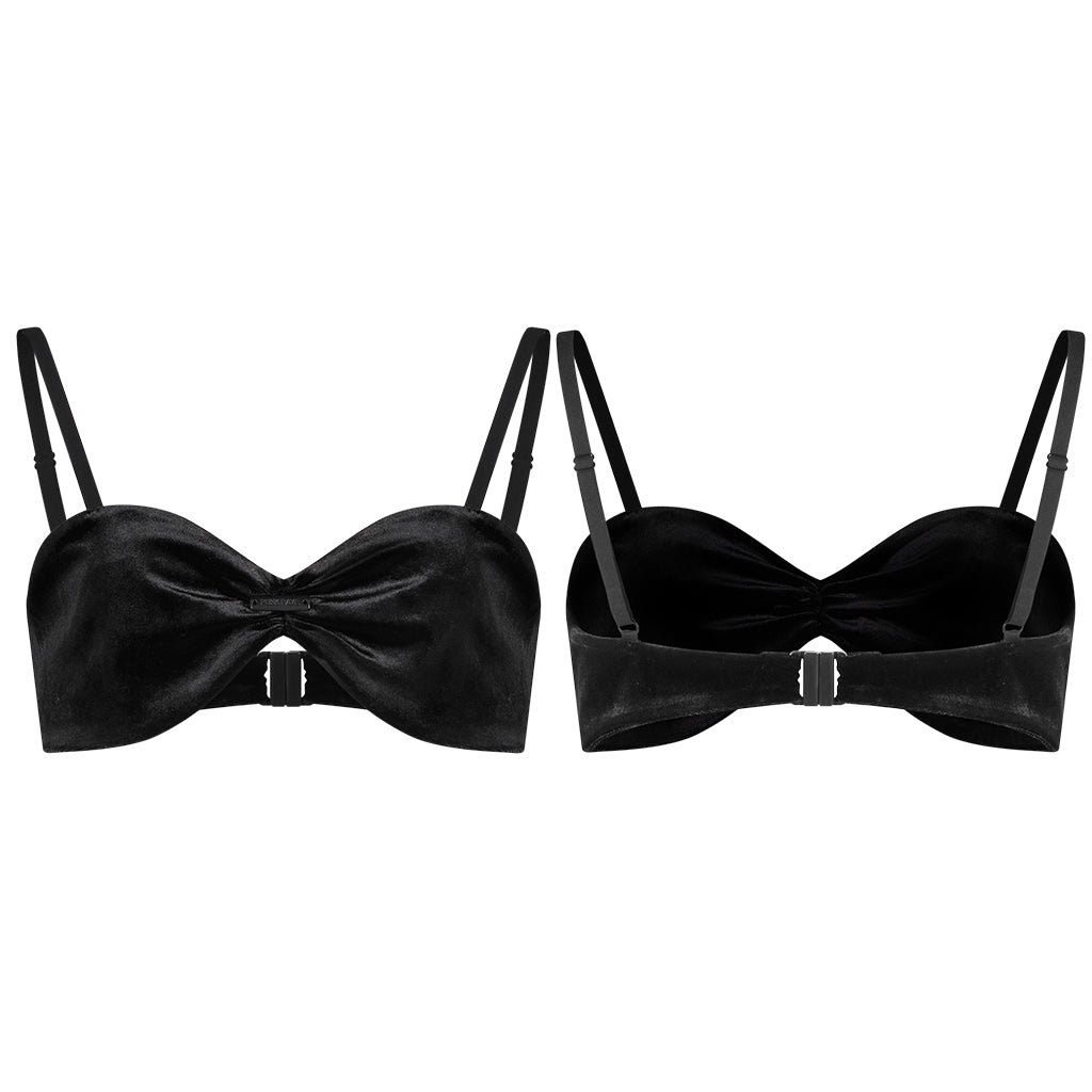 OPS-245QTF "Revelation" series elastic velvet suspender bra