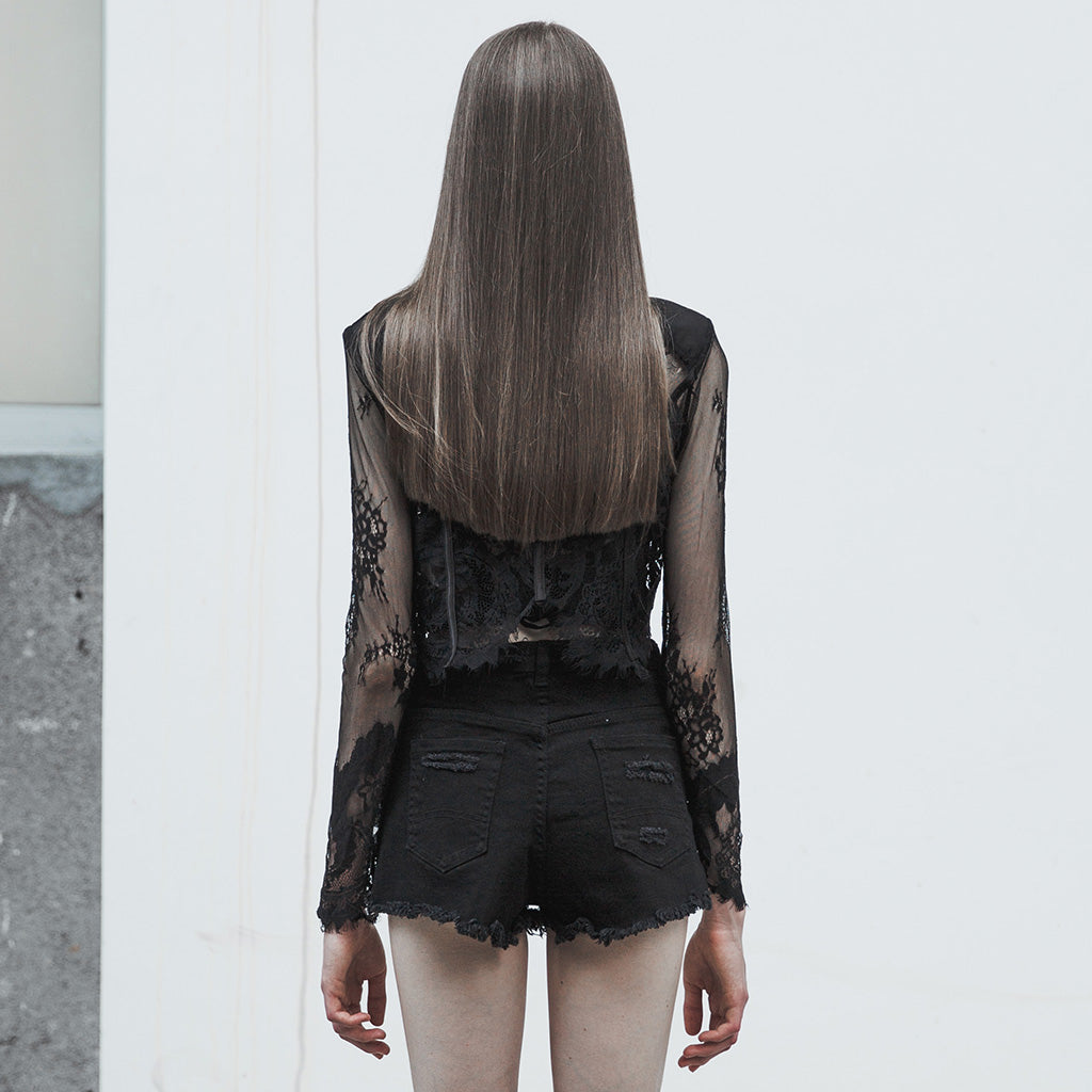 Lace Blouse Jacket