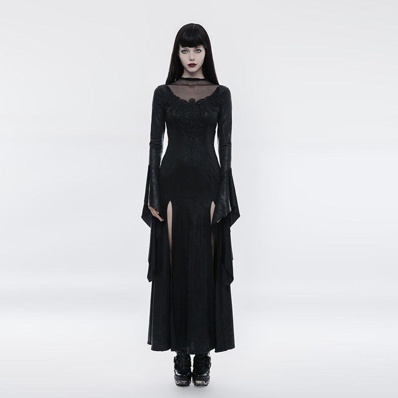 Gothic Gorgeous High Cross Dress WQ-349LQF - Punk Rave Original Designer Clothing