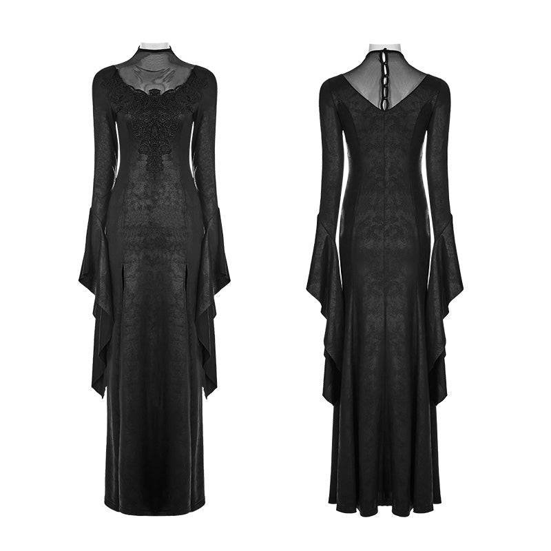 Gothic Gorgeous High Cross Dress WQ-349LQF - Punk Rave Original Designer Clothing