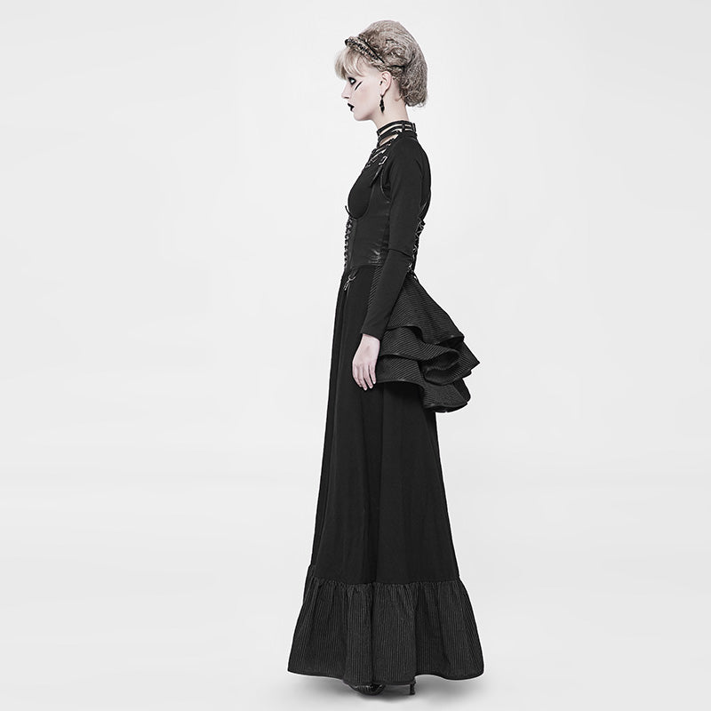 Steampunk Two Wear Long Dress  没有库存
