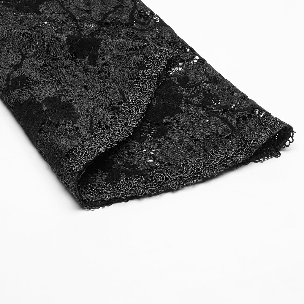 Gothic Velvet Lace Dress