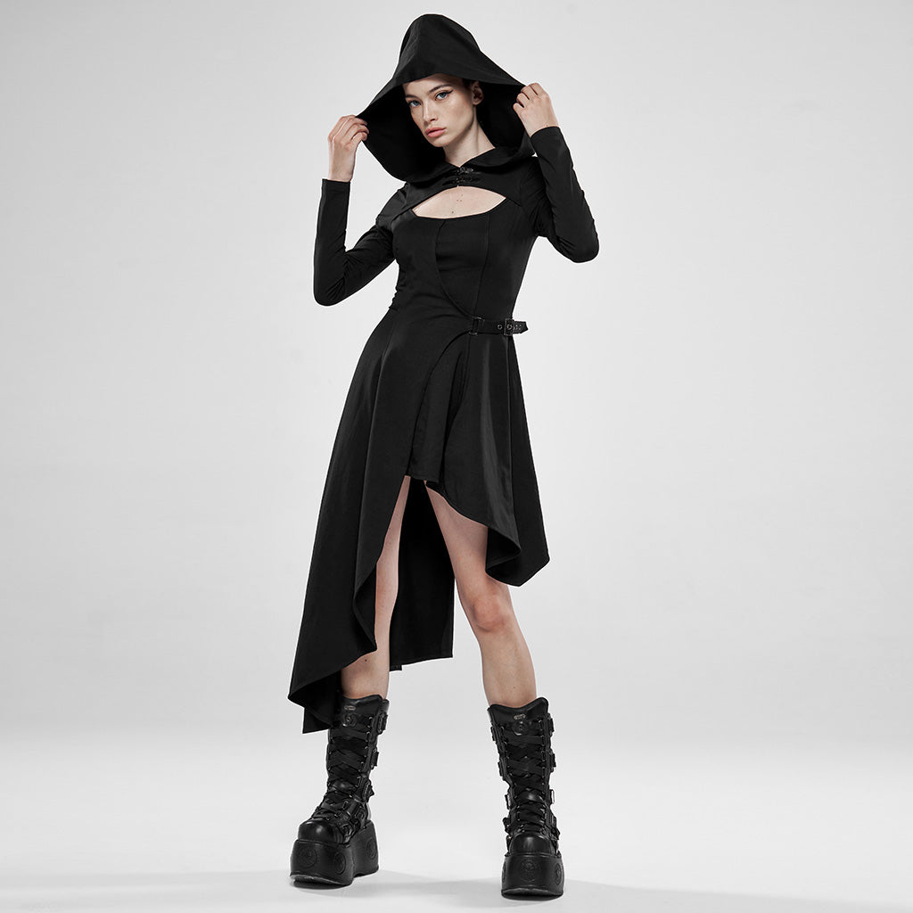 Gothic Dark Devil Knitted Dress WQ-455LQF - Punk Rave Original Designer Clothing