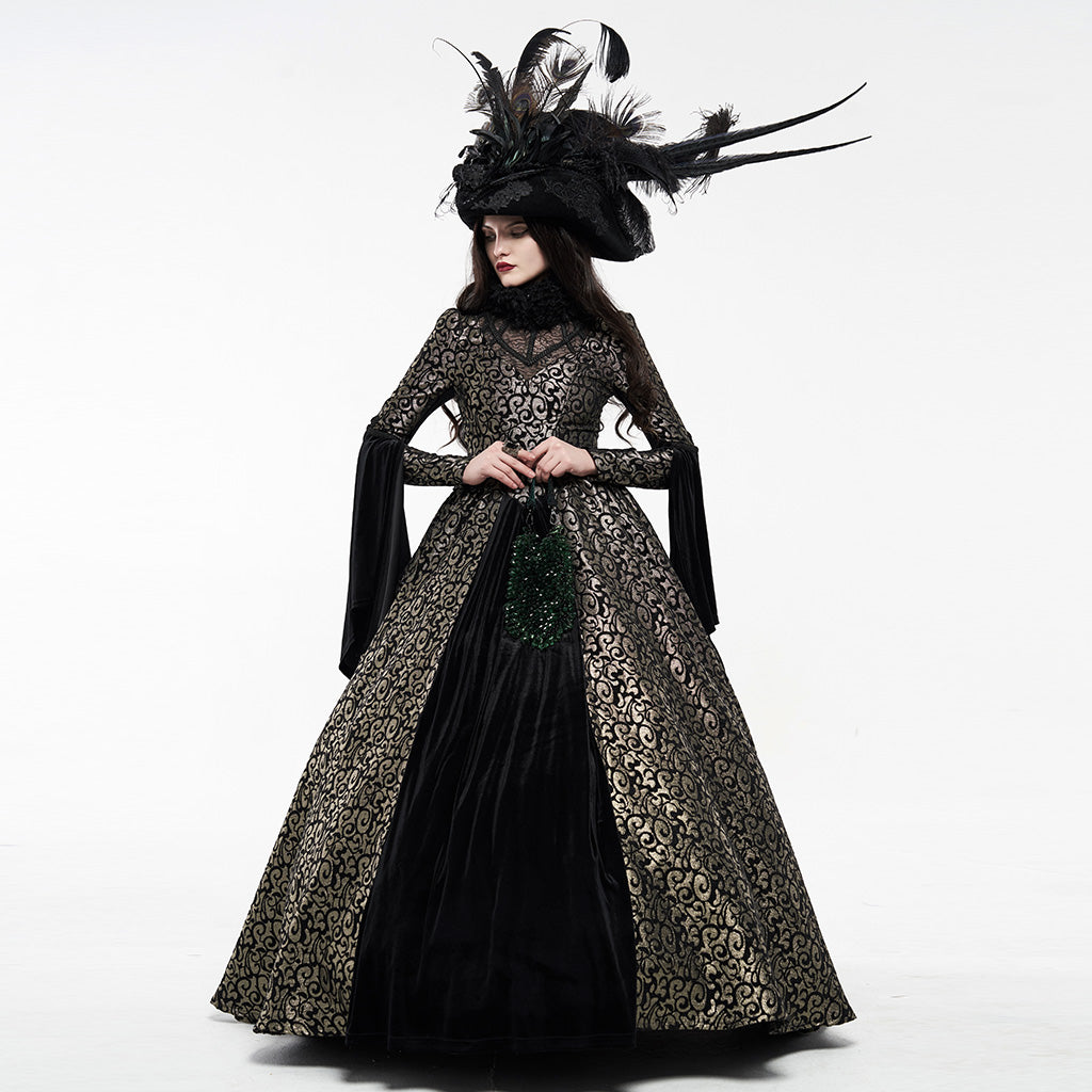 Gothic Gogerous Court Dress WQ-487LQF