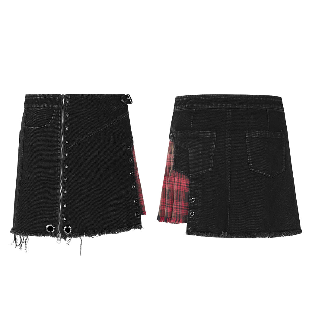 Punk rough short skirt WQ-493BQF