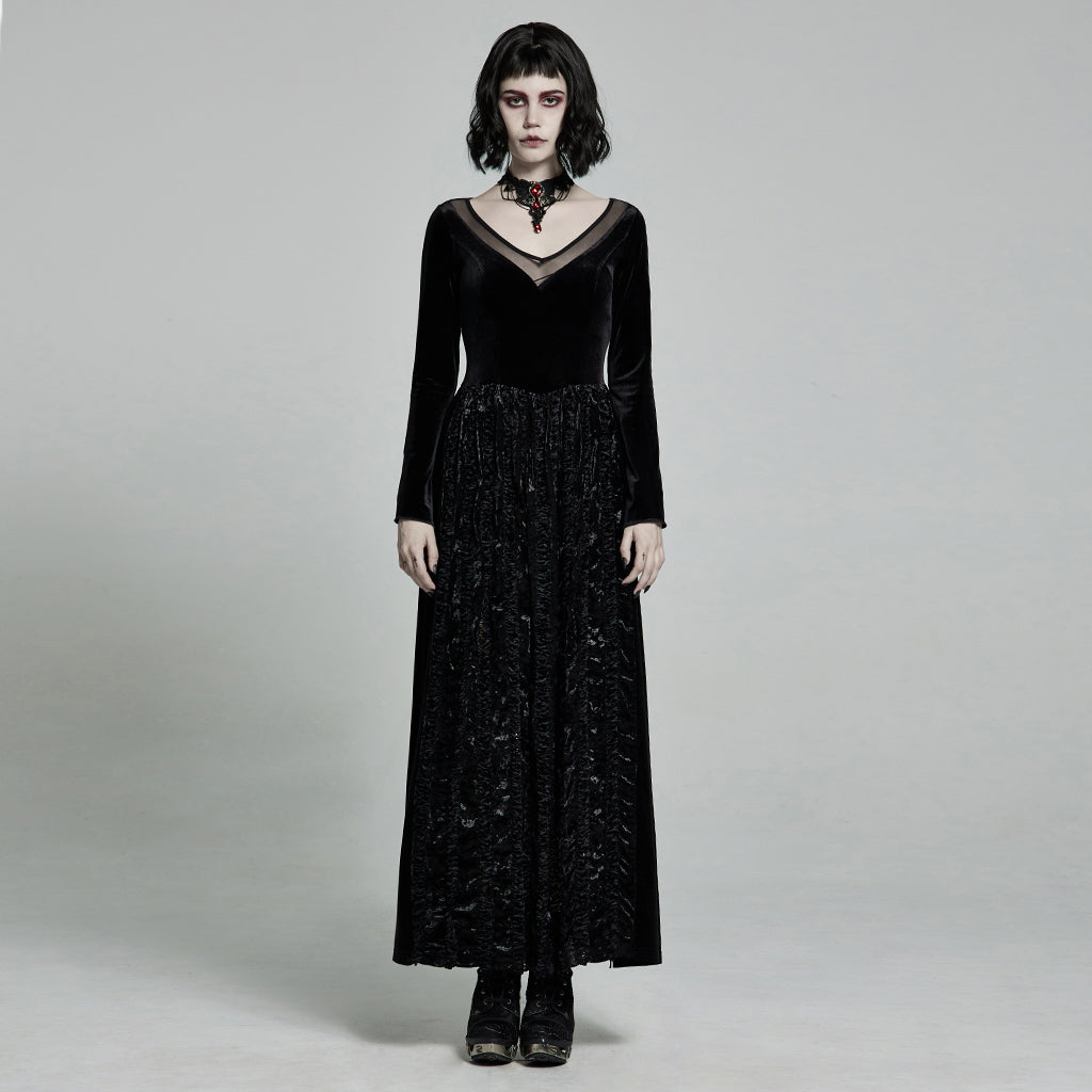 Dark long dress