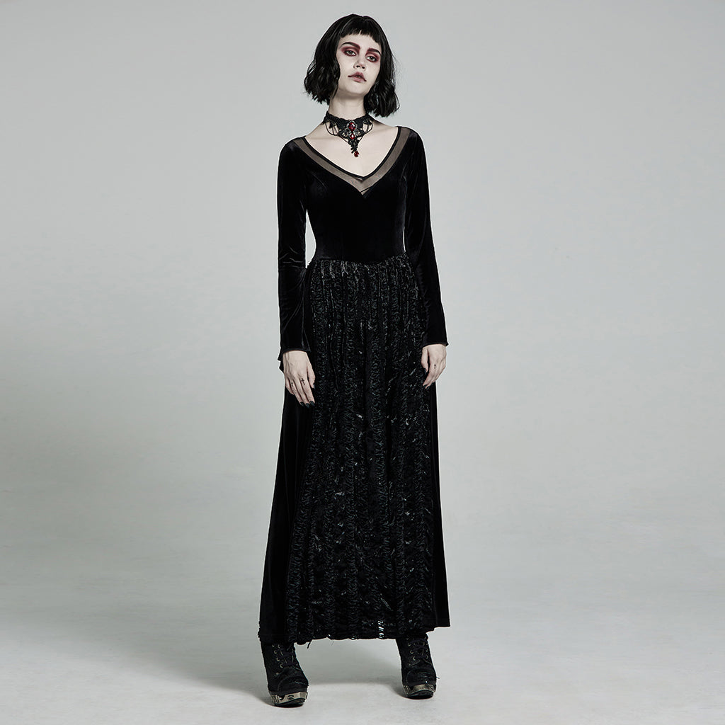 Dark long dress