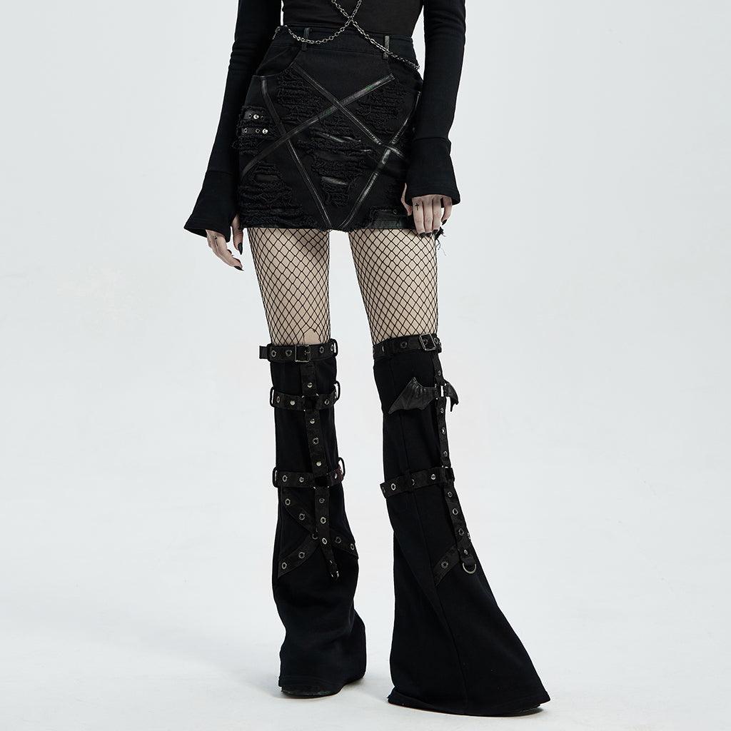 Gothic decadent women's skirt WQ-537BQF - Punk Rave Original Designer Clothing