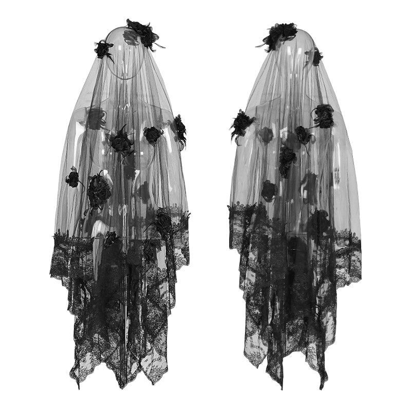 Gothic Gorgeous Veil - Punk Rave Original Designer Clothing