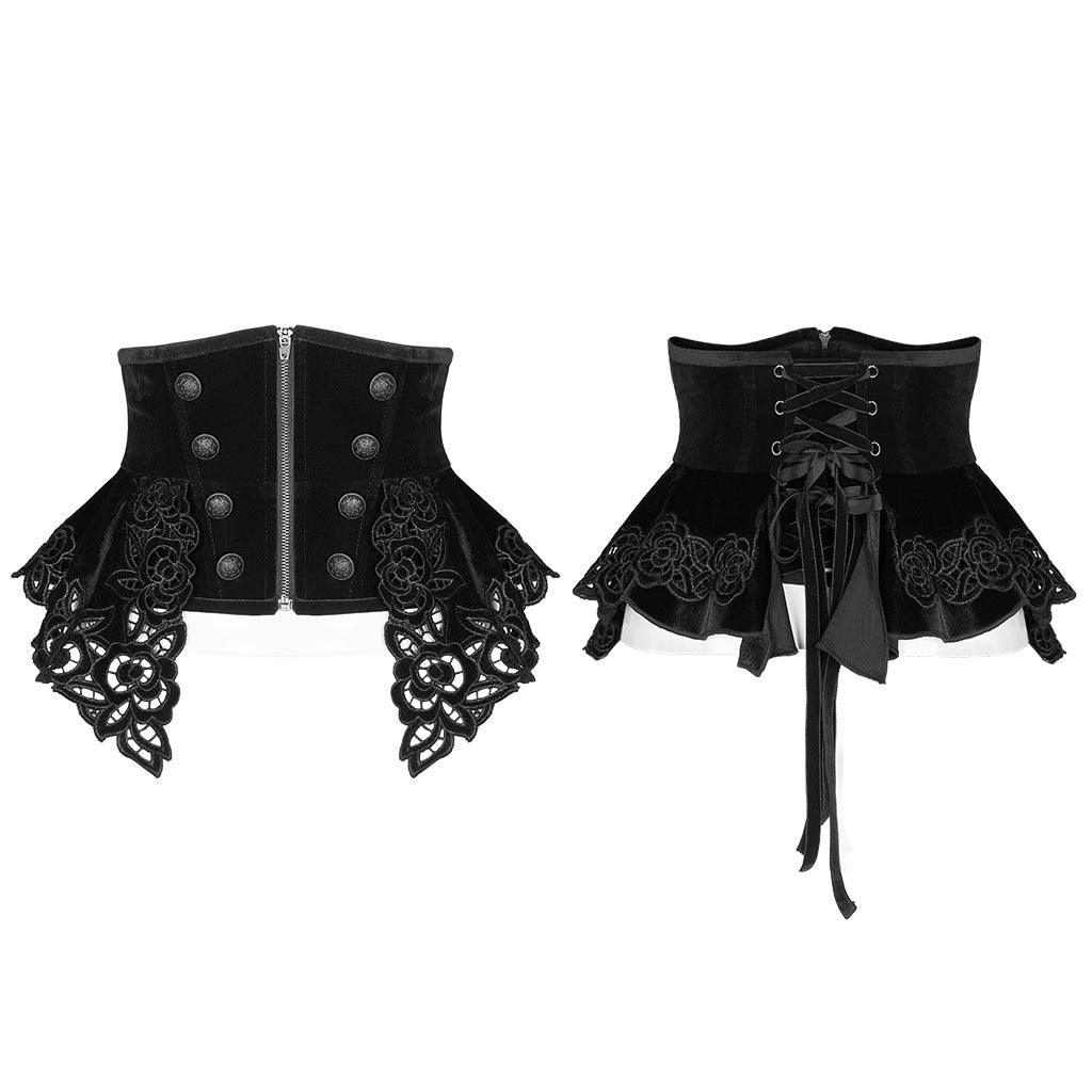 Gothic gorgeous retro corset WS-425YDF - Punk Rave Original Designer Clothing