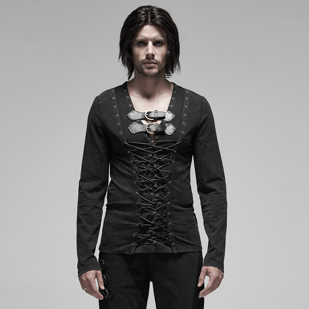 Punk pirate long sleeve T