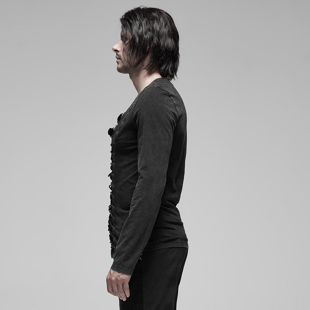 Punk pirate long sleeve T