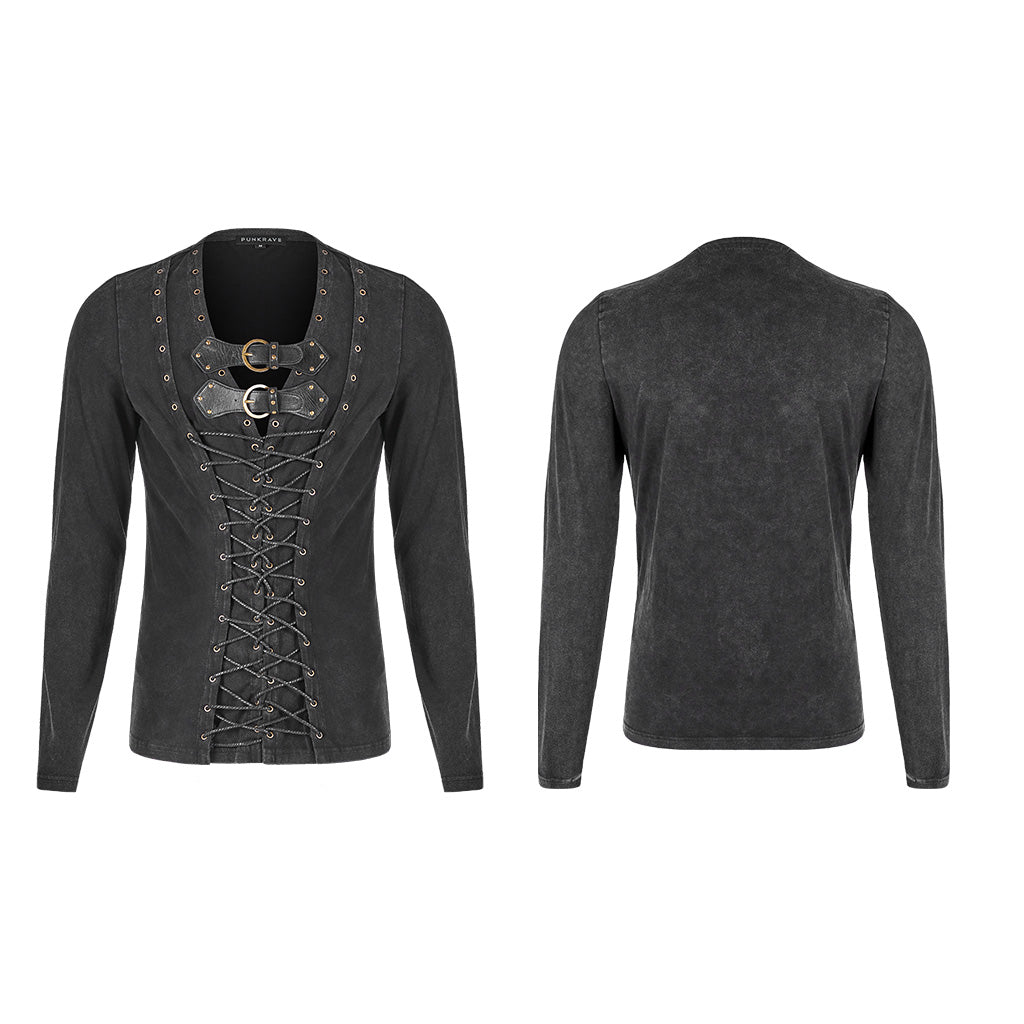 Punk pirate long sleeve T