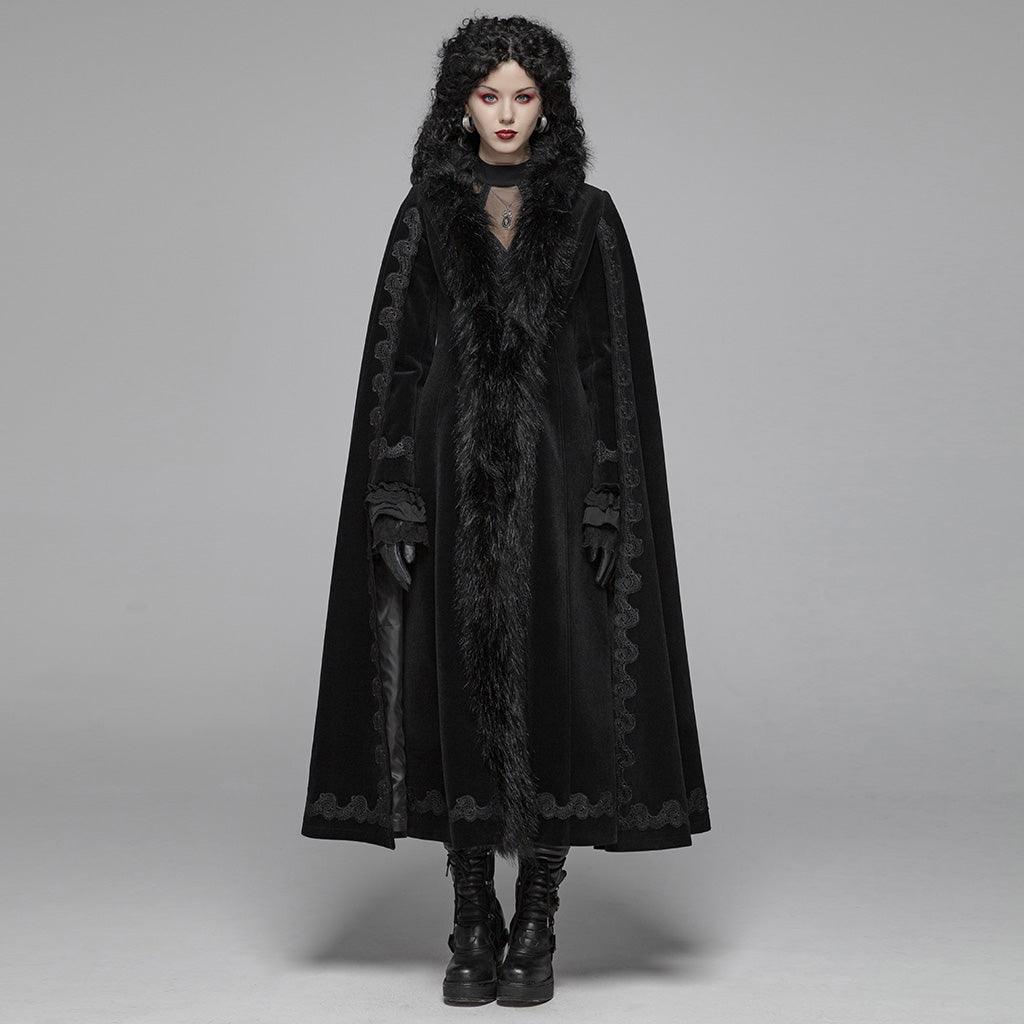 Gothic Vintage Gorgeous Long Coat WY-1035LCF - Punk Rave Original Designer Clothing