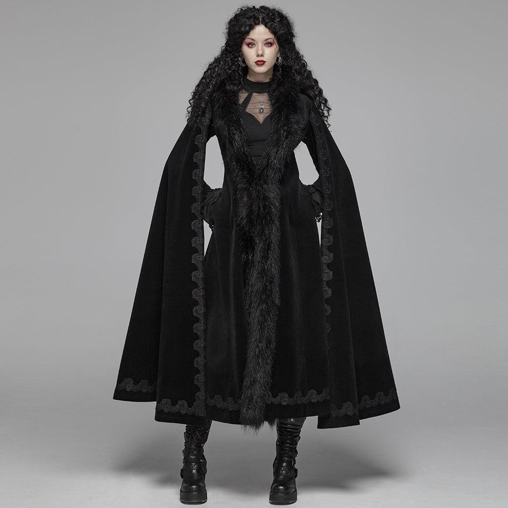 Gothic Vintage Gorgeous Long Coat WY-1035LCF - Punk Rave Original Designer Clothing