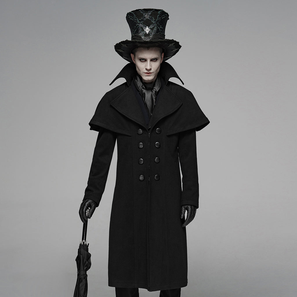 Gothic dark cloth men's coat WY-1090XCM