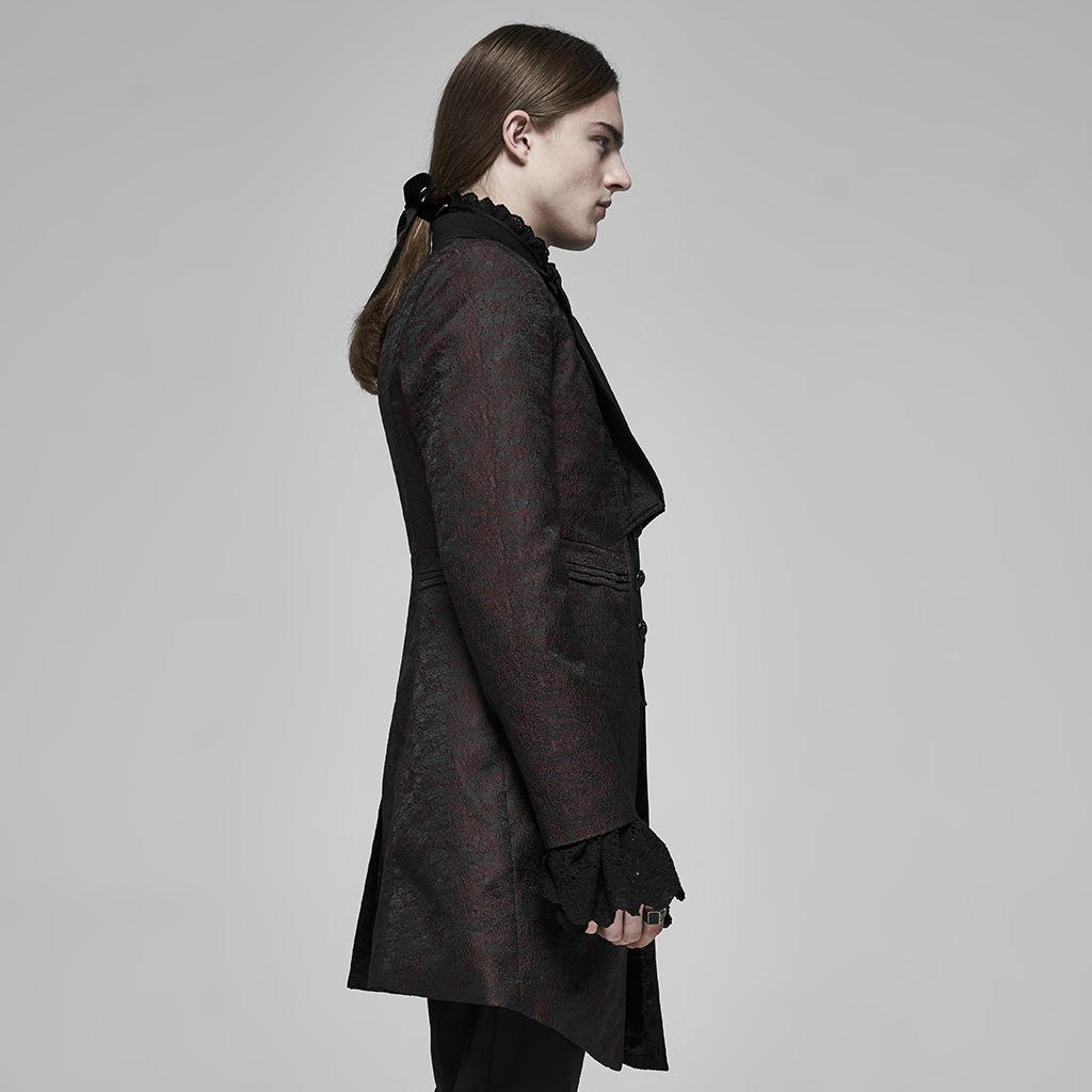Steampunk fills jacquard coat