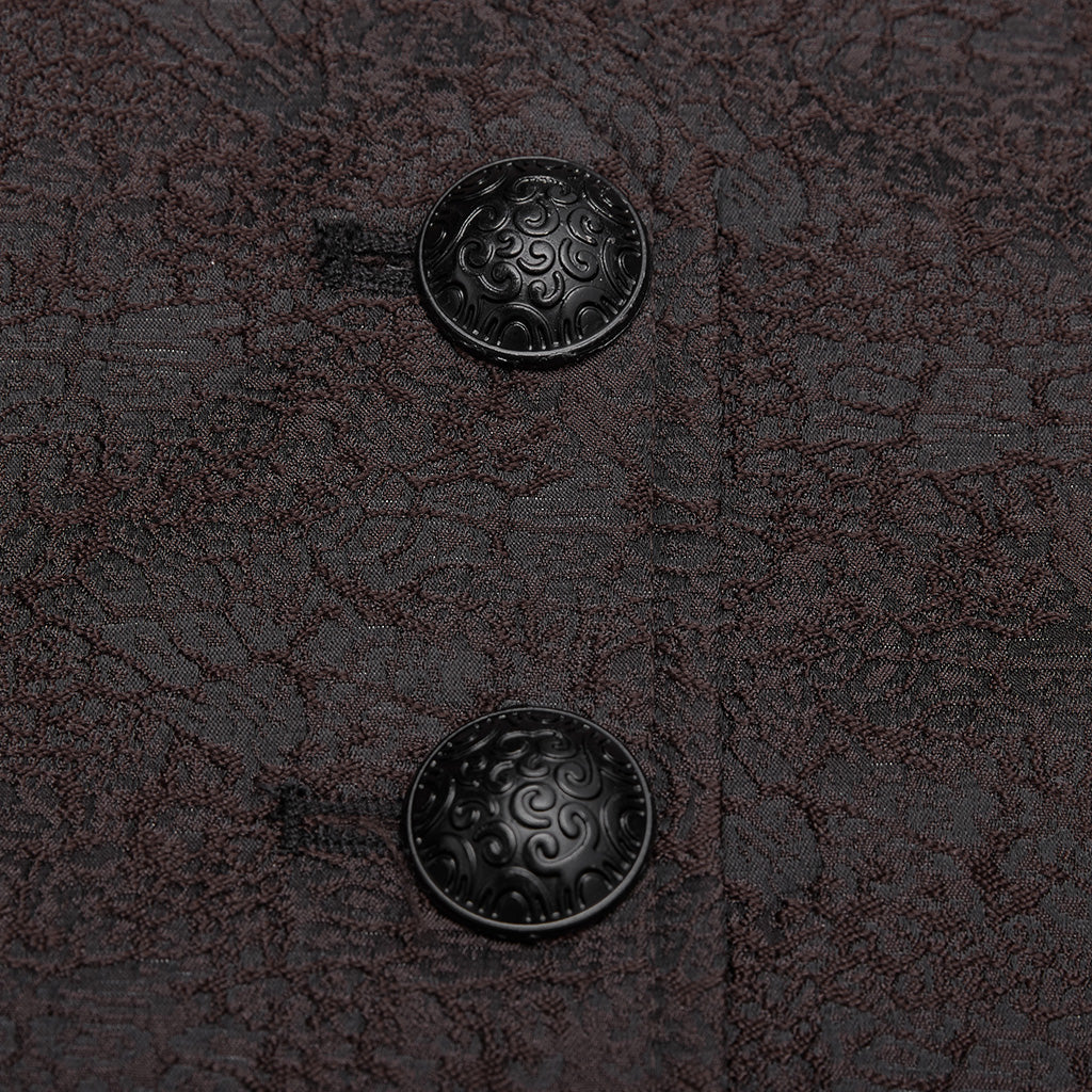 Steampunk fills jacquard coat