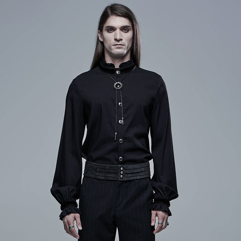 Goth Simple Shirt - Punk Rave Original Designer Clothing