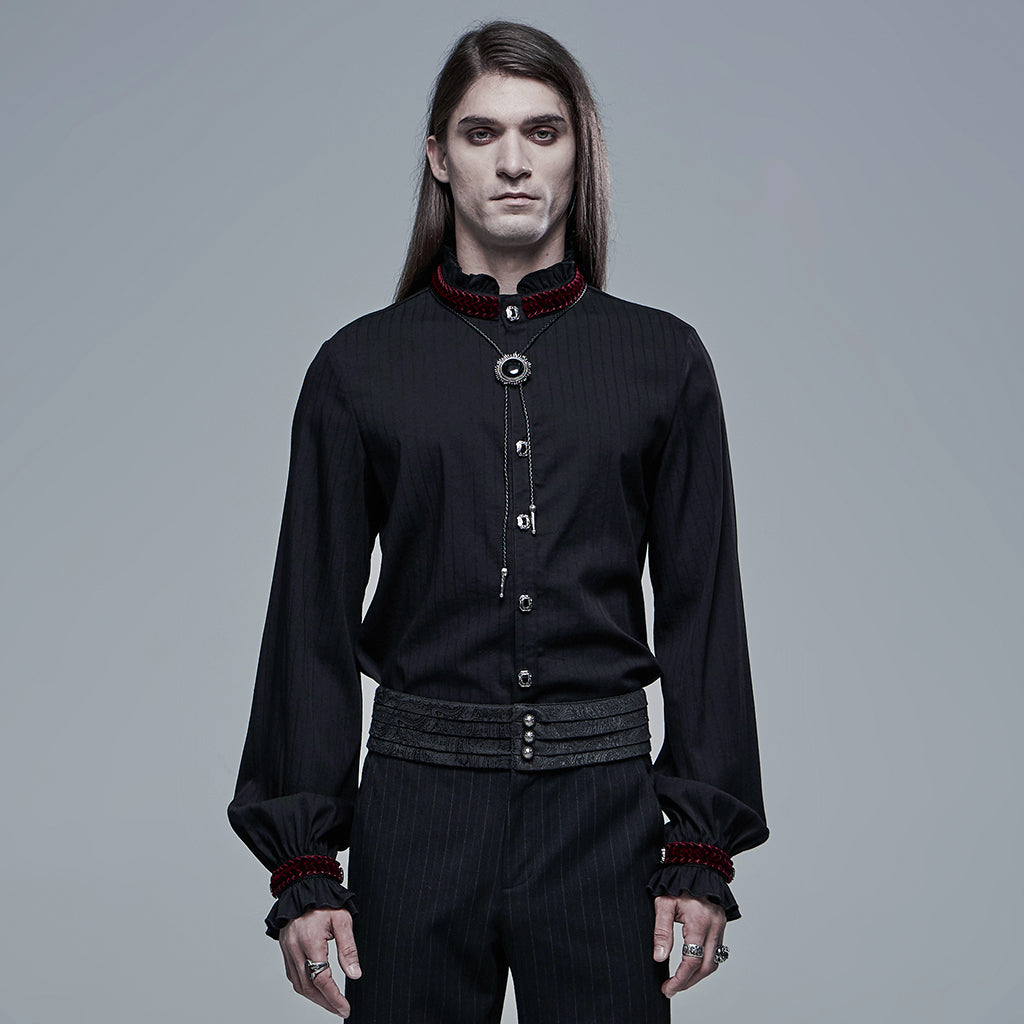 Goth Simple Shirt - Punk Rave Original Designer Clothing