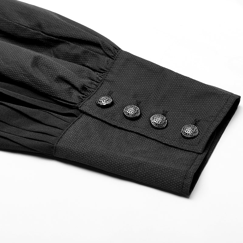 Gentleman Steampunk Shirt with Necktie - Punk Rave Original Designer Clothing