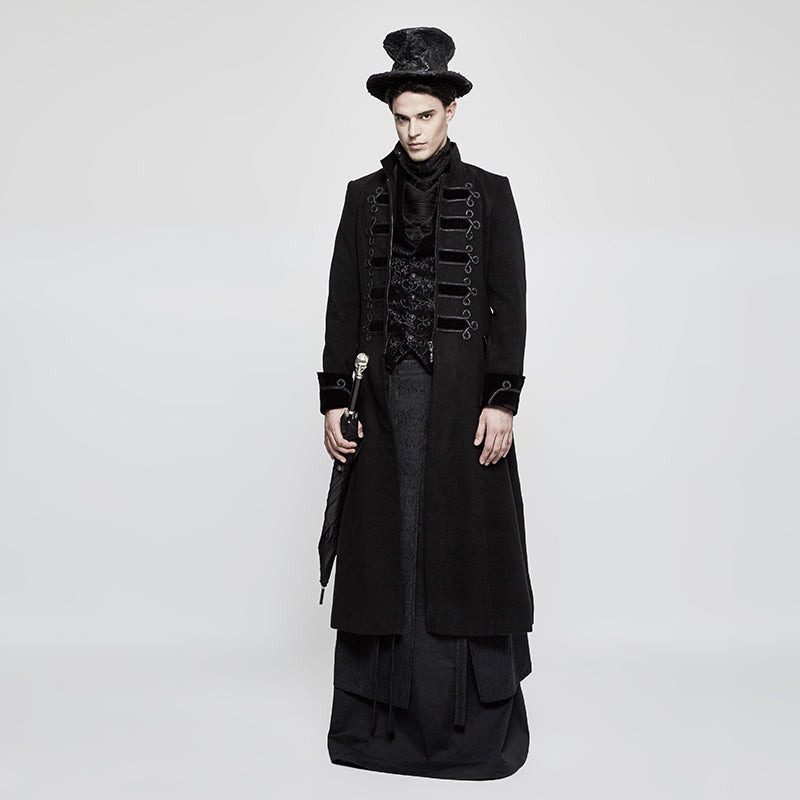 Steampunk Vintage Jacquard Vest/Waistcoat - Punk Rave Original Designer Clothing