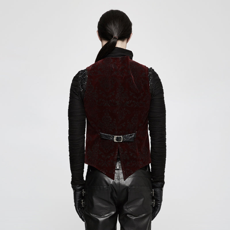 Gothic Printing Color Waistcoat Y-813 - Punk Rave Original Designer Clothing